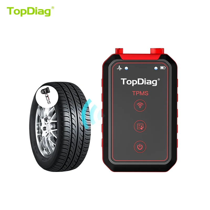 TopDiag PS001 tpms инструмент программирования TPMS контроль давления в шинах 4 шт. датчик Универсальный
