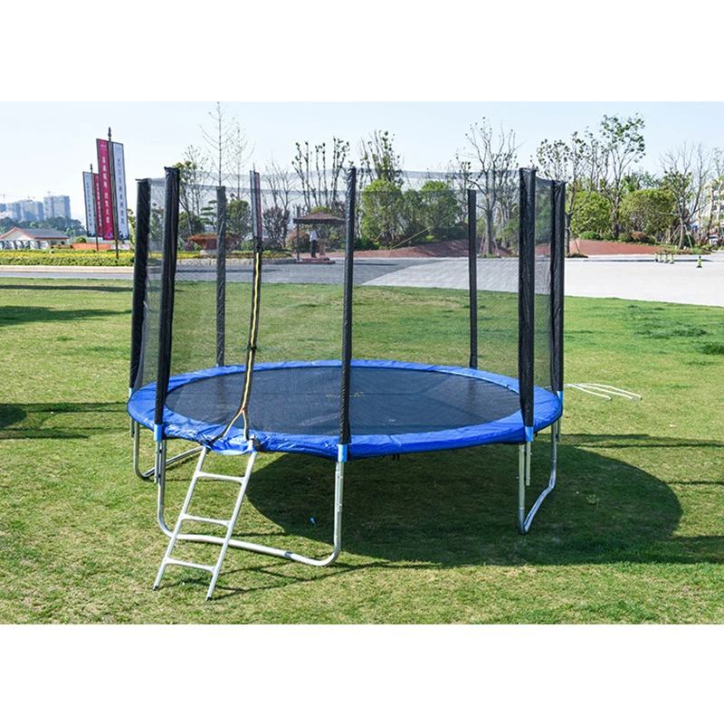 
12ft Commercial Big Folding Bungee Jumping Trampoline for Sale 