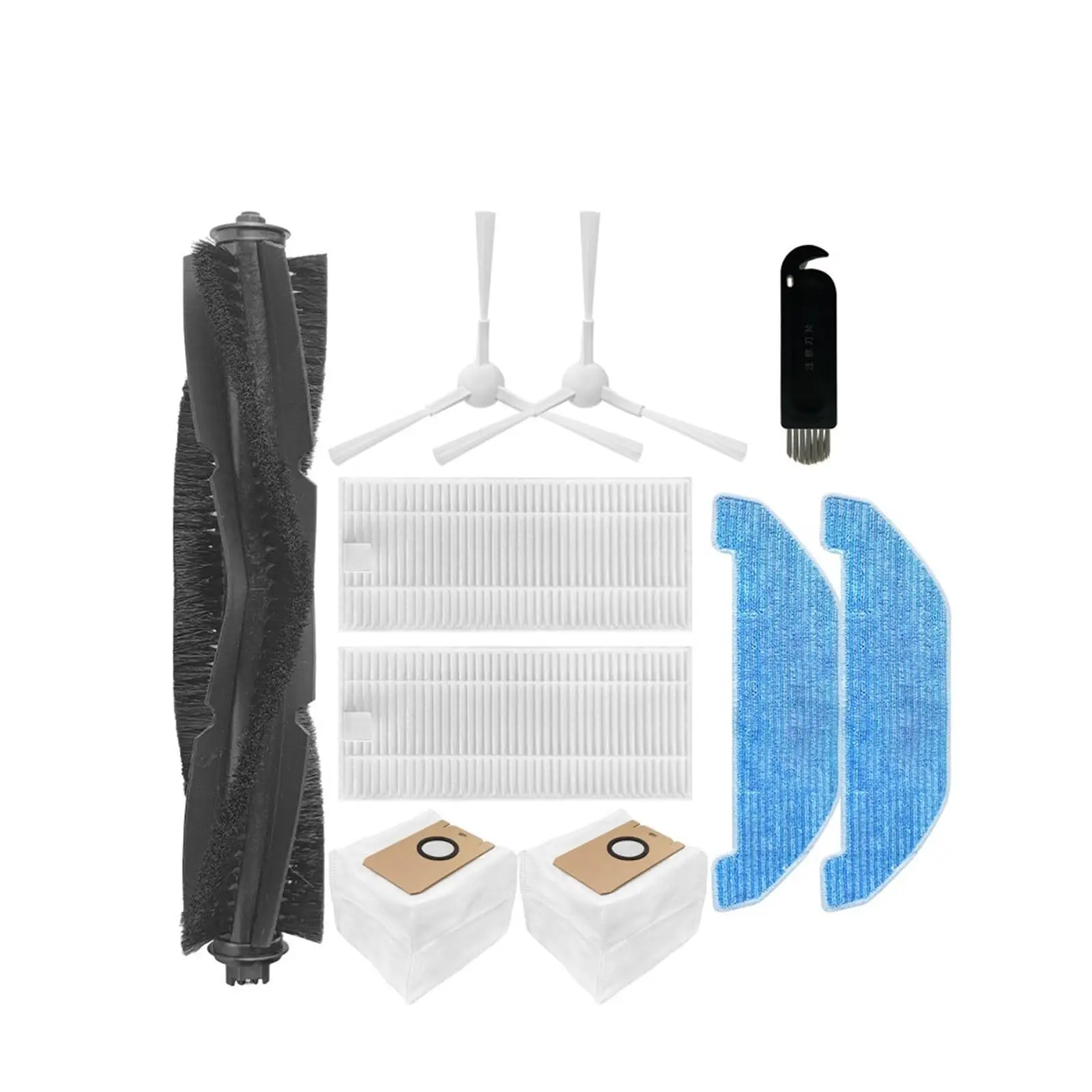 Robot Vacuum Cleaner Spare Parts  for Neabot NoMo Q11 RS0030W Accessories Main Side Brush Hepa Filter Mop Rag Cloth Dust Bag