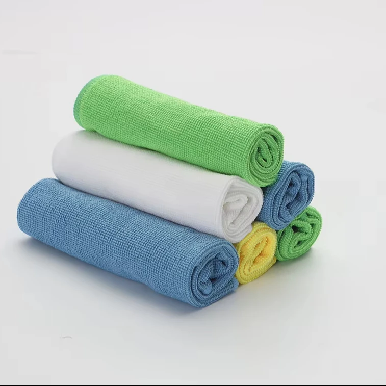 Wholesale 300gsm Microfiber Pearl Cloth Sustainable and Quick-Dry 3M Lens Cleaning Towel for Home Use Knitted Technics