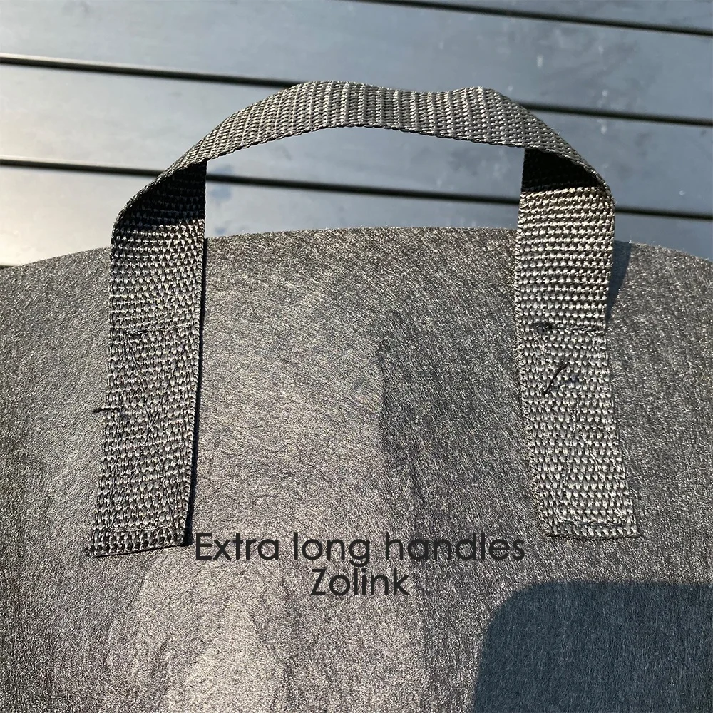 shenzhen lst 10 pack quality tall grow bag 30 100 200 400 gallon geo fabric grow bags for cherry