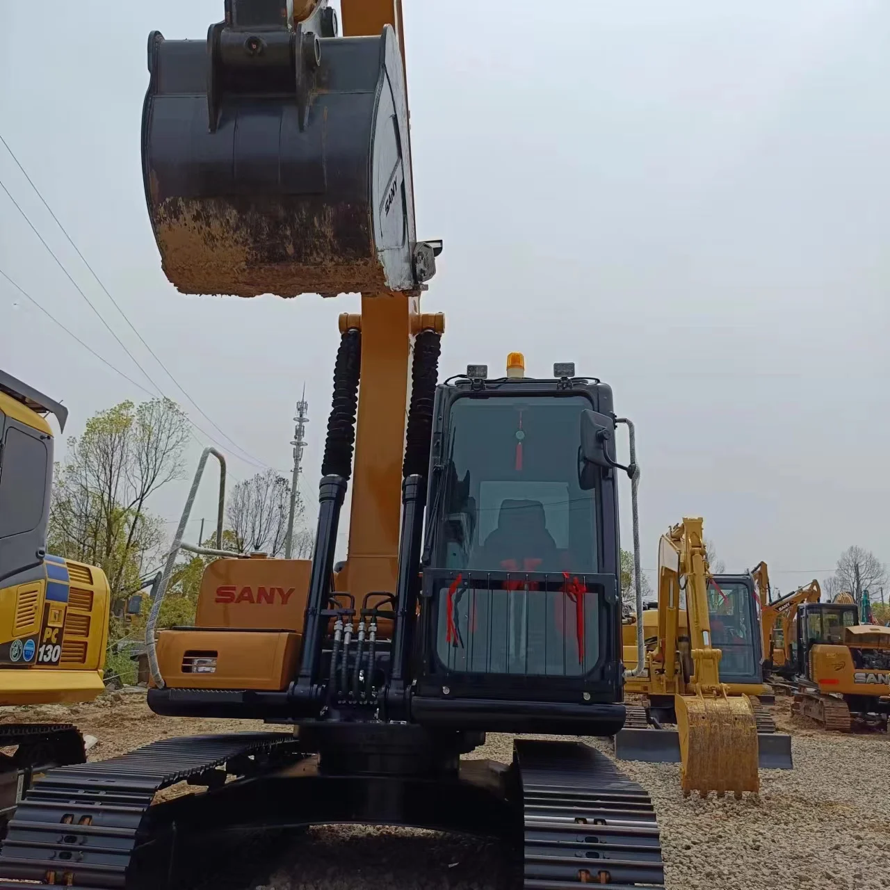 Used Medium Sany 135c pro Second Hand Crawler Excavator Sany Sy135c Sany135 SY 95 C PRO sy135c 13.5TON in China