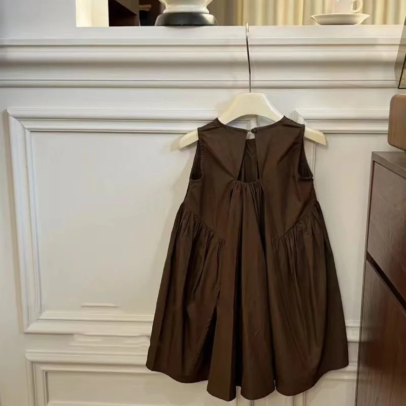 Wholesale Kids Costumes Summer Casual  Sleeveless Baby Dresses 0-12 months Toddler Girls Dresses