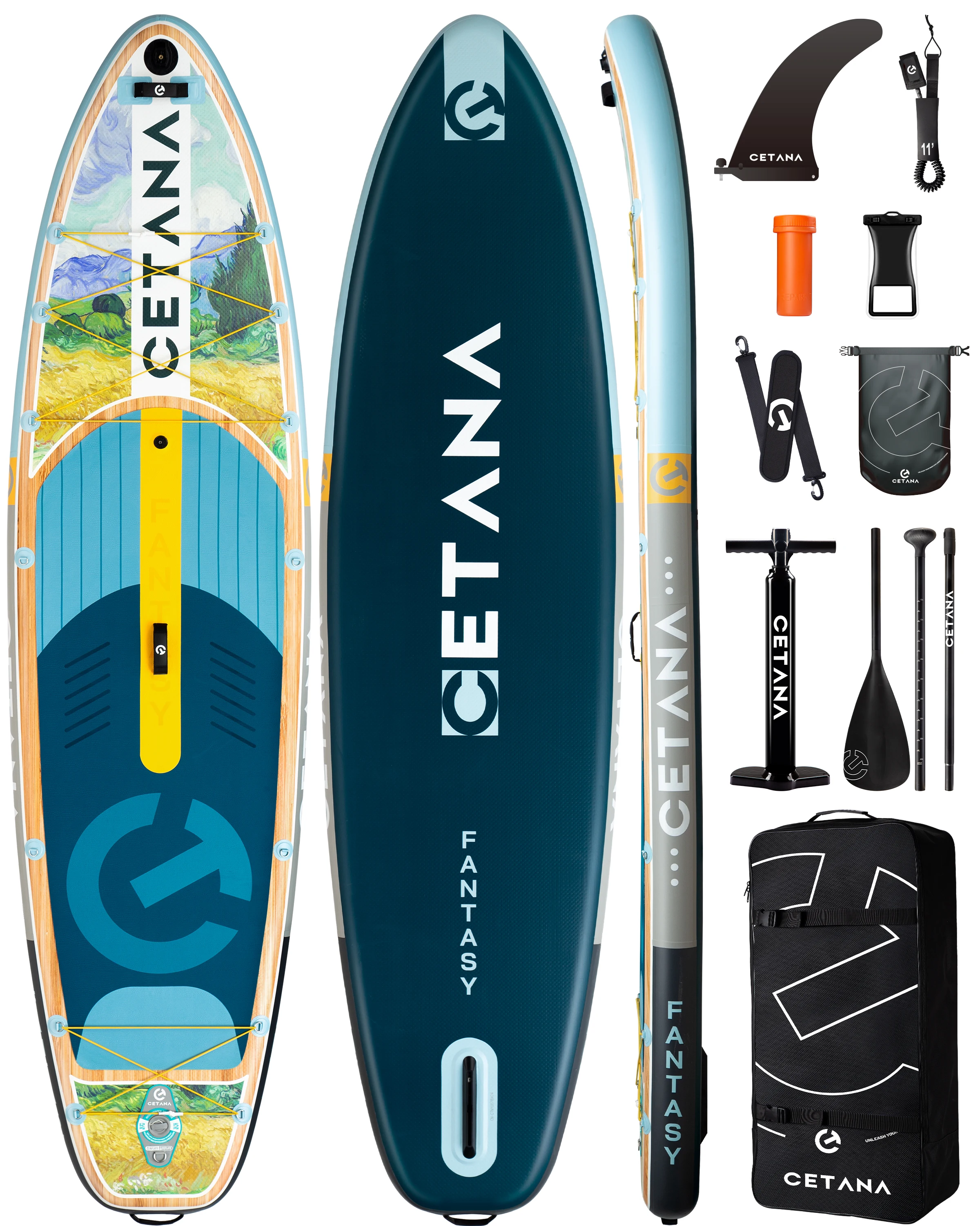 35'Super Wide Stand Up Paddle Board  Big Size  Fin All-round Paddle Board  Inflatable Sup For Ocean River