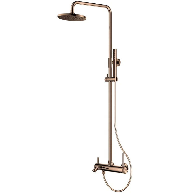 Watermark shower system shower faucet wall mounted dual handle bathroom rain shower set