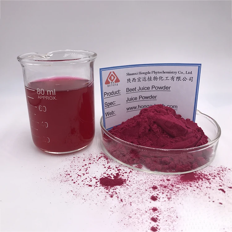 HONGDA Organic Beet Root Juice Powder Red Beet Root Powder With High Quality