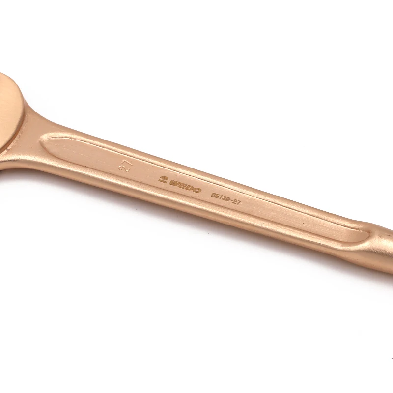 WEDO ATEX Non-Sparking Wrench Construction With Pin Aluminium Bronze or Beryllium Copper BAM/FM/GS/ISO/OHSAS Certificate