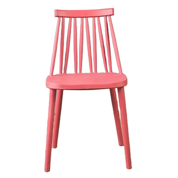 Fixed backrest banquet armless specific use event modern design plastic dinner chair
