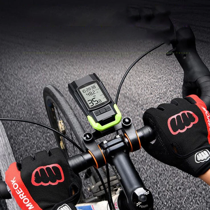 3 in 1 Bike Light Bike Odometer and Speedometer Multifunctional Calorie Calculator USB Rechargeable Bicycle Light Set