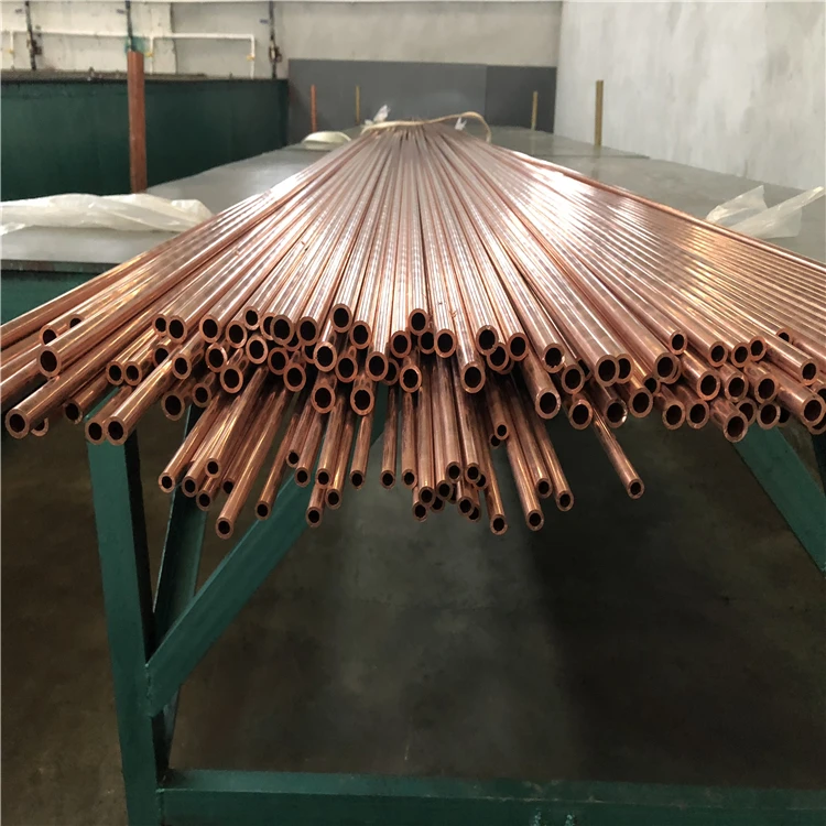 
copper pipes industrial for air conditioners 3/8-5/17 dimensions 