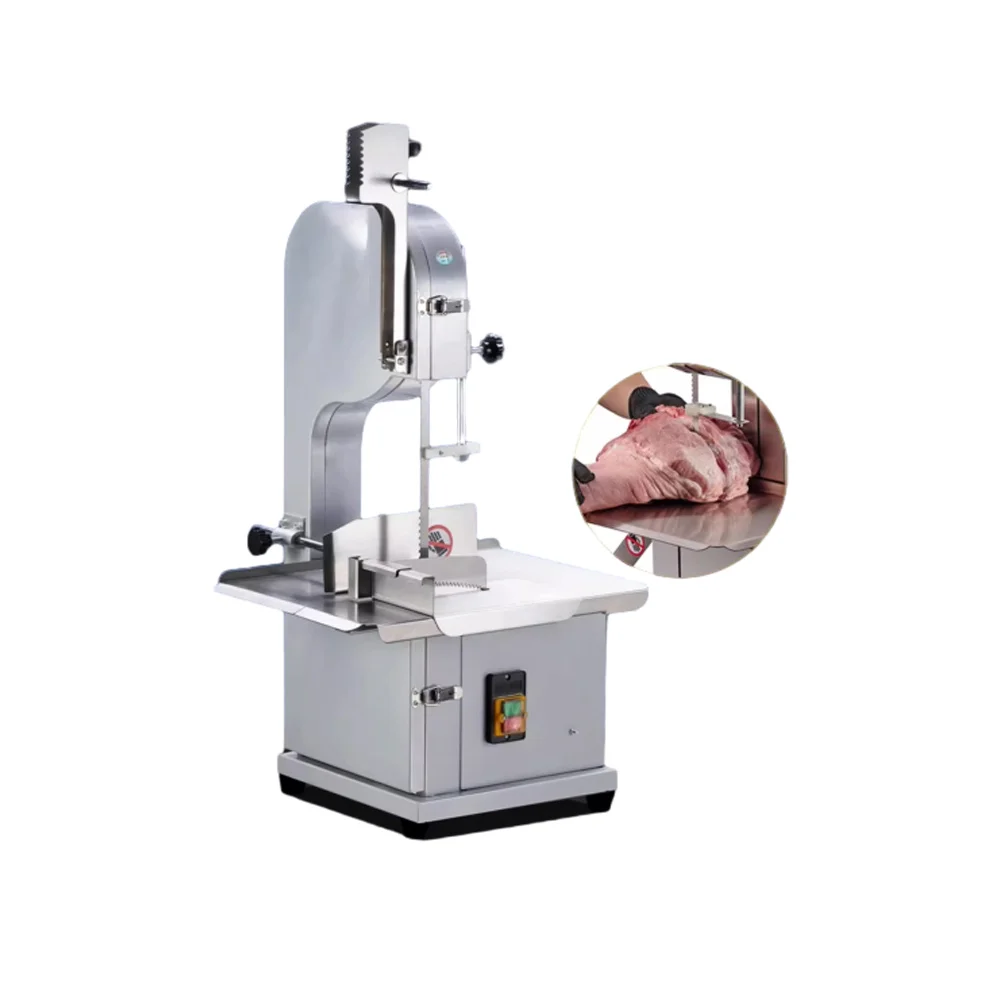 Bone Saw Machine Multi-Functional Frozen Fresh Band Commercial Cutter Butcher Boy Automatic Goat Frozen Meat Cutting Machine