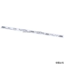 Class Car Styling Refitting Fender Trunk Nameplate Logo Sticker ABS Letters Emblem Build Your Dreams Trunk For BYD