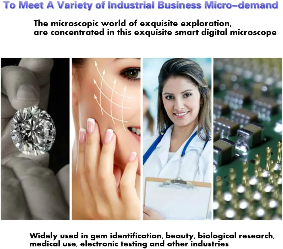 hot selling gadgets 1000x 1600x phone microscope with camera video camera for microscope camera for pcb