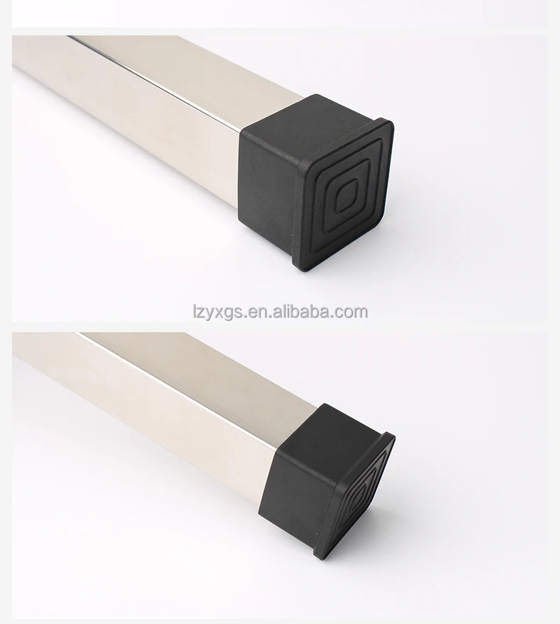 Black round Dia10mm 22mm 30mm rubber leg tips for chair table furniture leg wraps