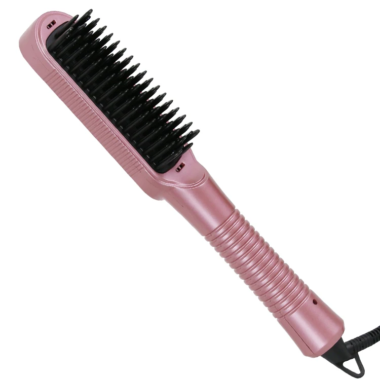 New Style Multi-Function Electric Hot Heating Comb Hair Straightener Wet Dry Use Hair Detangler Brush
