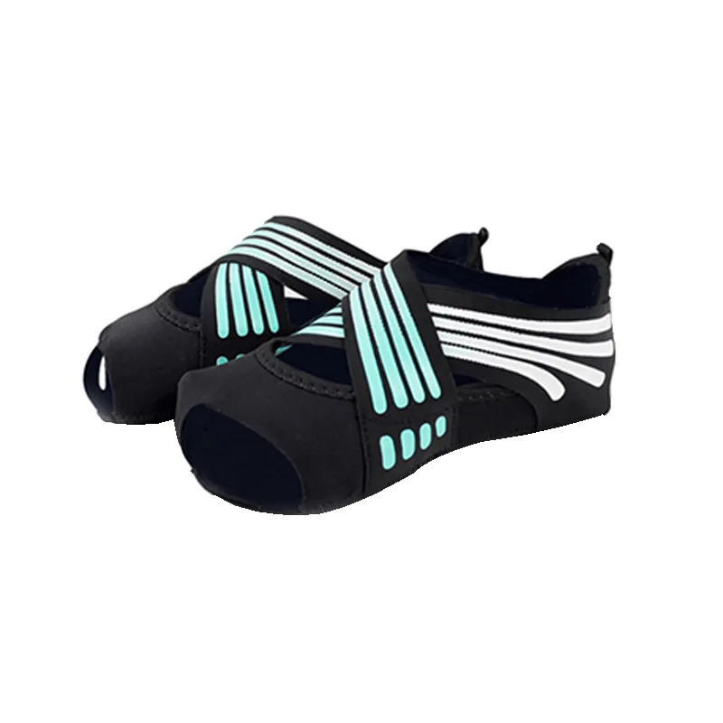 
Wholesale Colorful soft elastic fabric training Five Finger Yoga dance socks shoes for women 