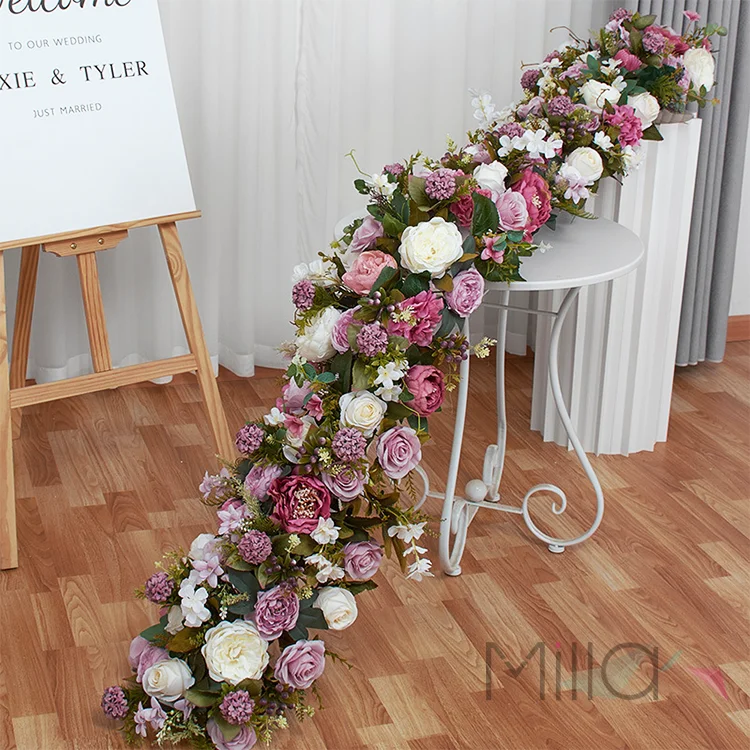 M-2 flowers table runners