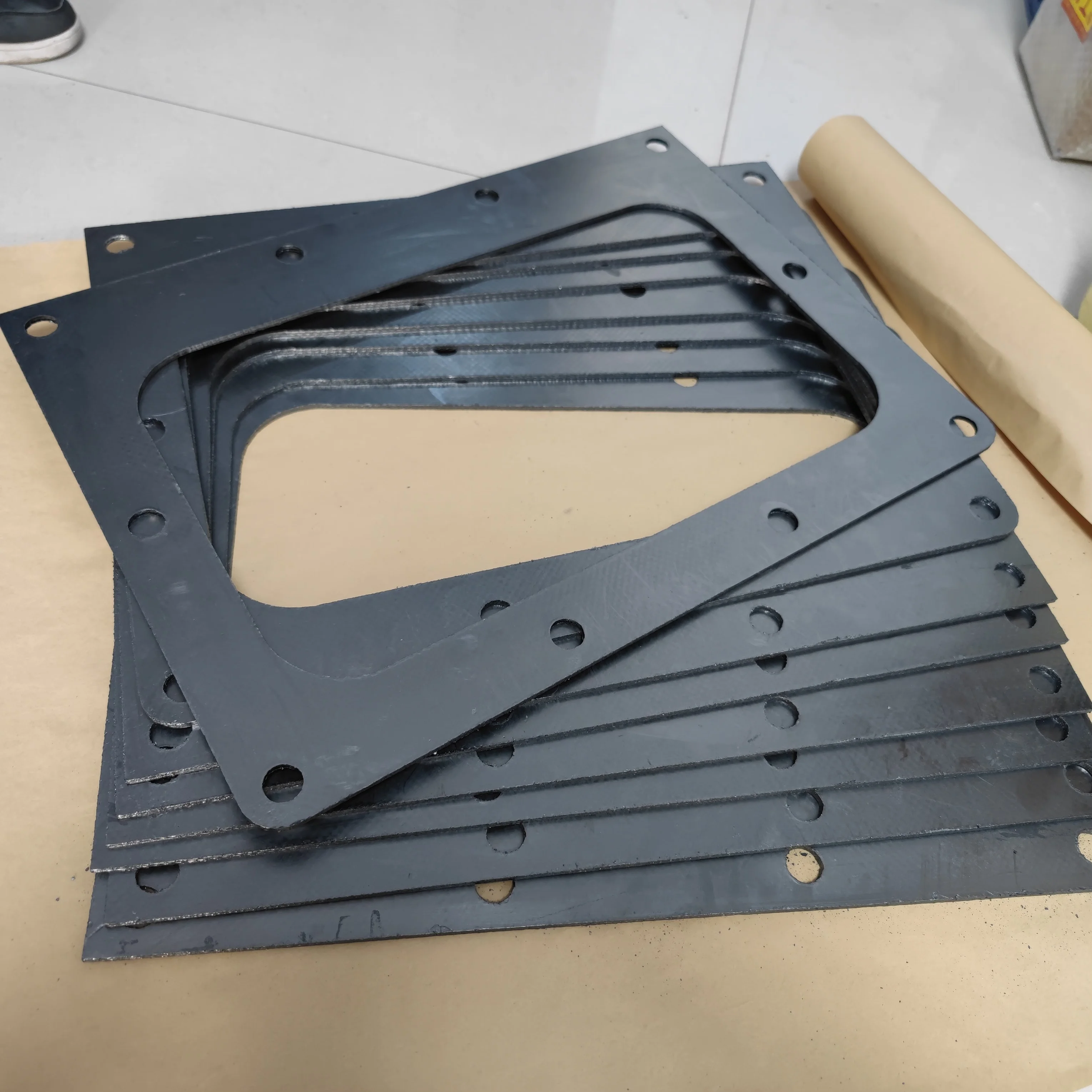 Excellent Compressbility Composite Graphite Sheet with Perforated SS304 316 Inserted