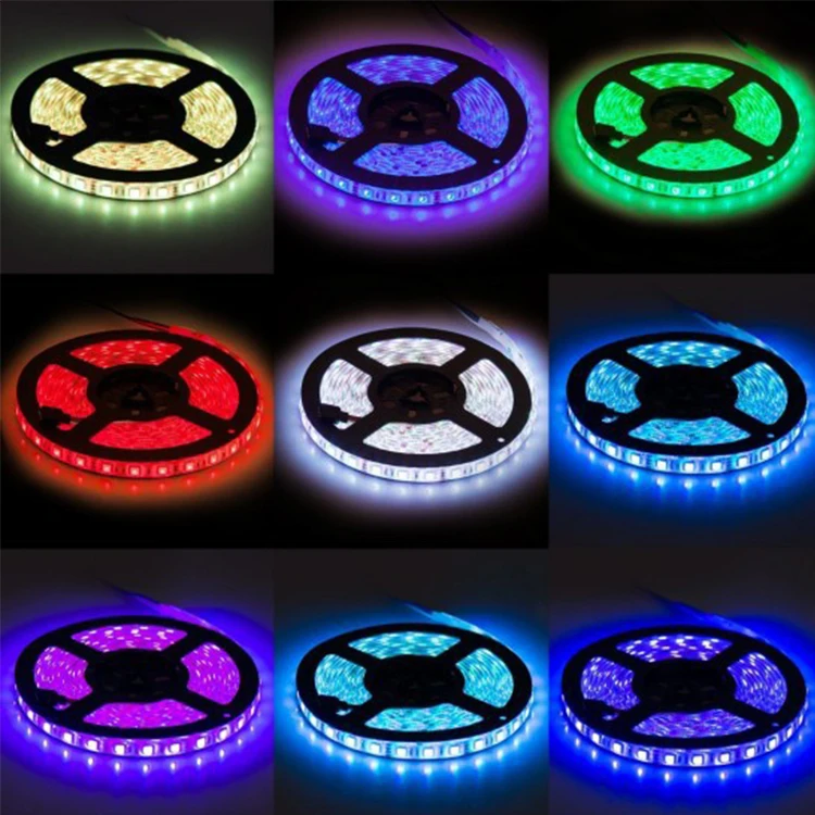 AC110/220V led stripe rope light outdoor flexible 2835 5050 SMD RGB led neon lamp strip lights for christmas decoration