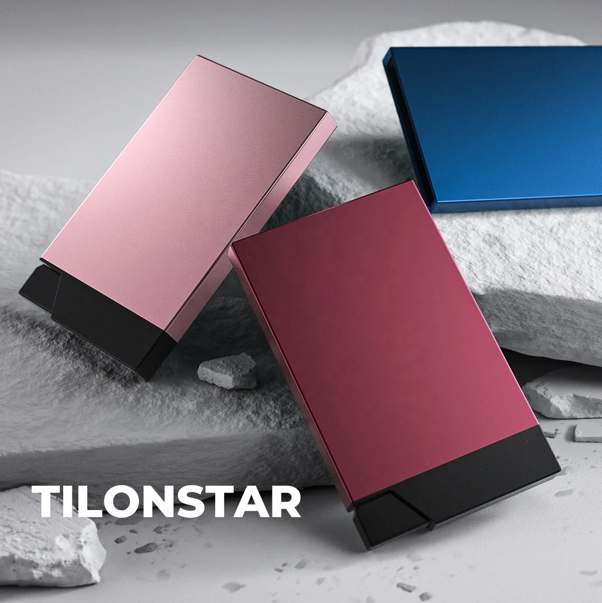 Customized Logo New Patented Quick Hold 8 Cards Access RFID Blocking Slim Aluminum Metal Pop Up Wallets Credit Card Holder