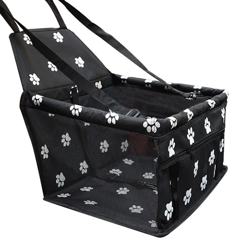  New And Convenient Pet Travel Dog Car Anti-dirty Waterproof Bag Safety Seat Front Row Hanging Mesh Breathable