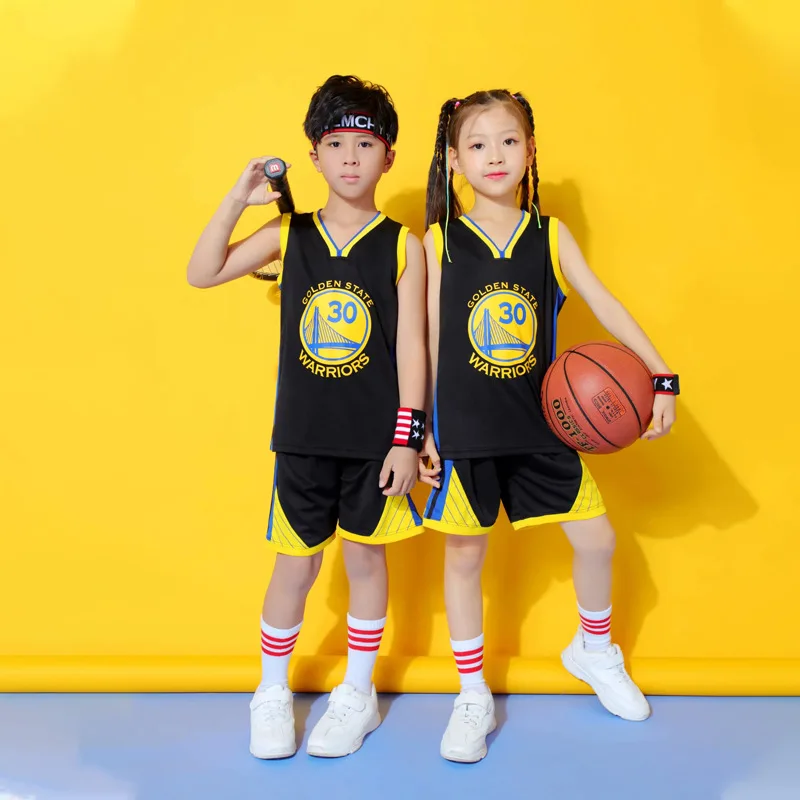Custom boys girls basketball jerseys student performance clothes basketball wear 2 piece set for kids basketball Jersey