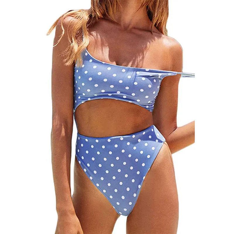 New European And American Halter Belt Sexy Swimsuit Halter Triangle Swimsuit