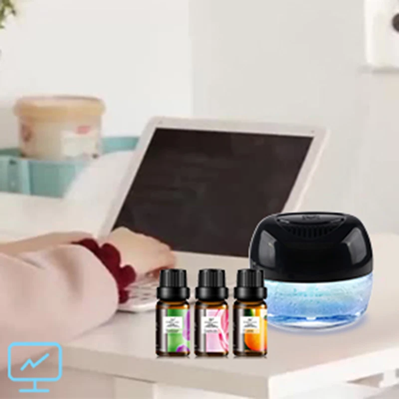 Foshan custom arom ODM OEM diffuser Orange ultrasonic rosemary essential oil set