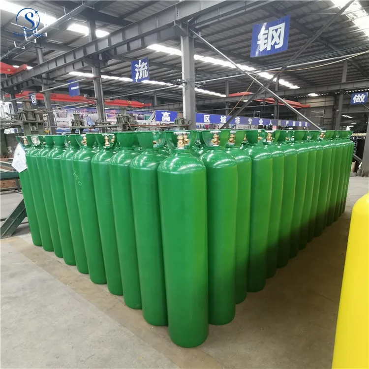 High Quality Different Sizes 40L Pure industrial Argon Gas Welding 99.999% Compressed Argon Gas