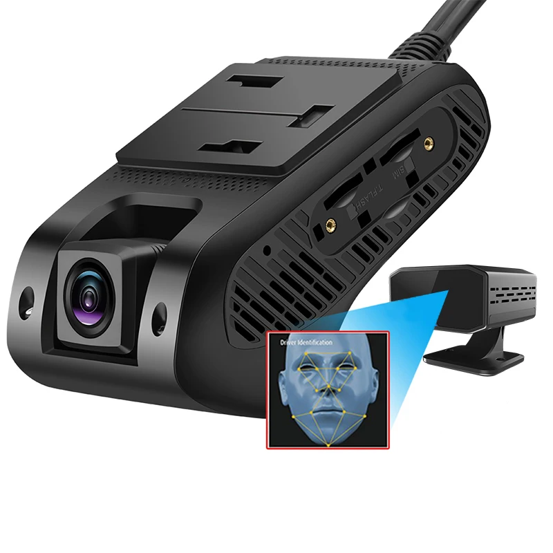 JC261 4G ADAS двойной видеорегистратор фронтальная и DMS камера дистанционный монитор видео в реальном времени GPS автомобильная 1080P ночное видение событие SOS
