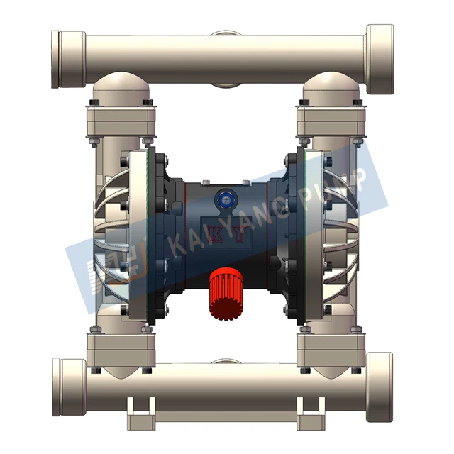 2-1/2 Inch PVDF Pneumatic Diaphragm Pump For Chemical Environmental Protection Water Treatment