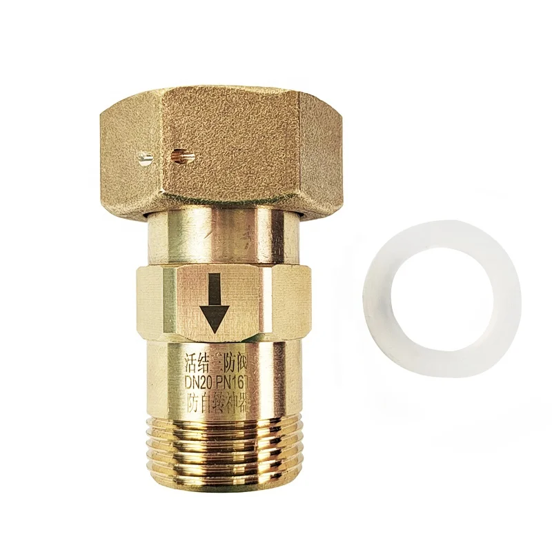 Water meter brass check valve not plastic non return valve for water meters