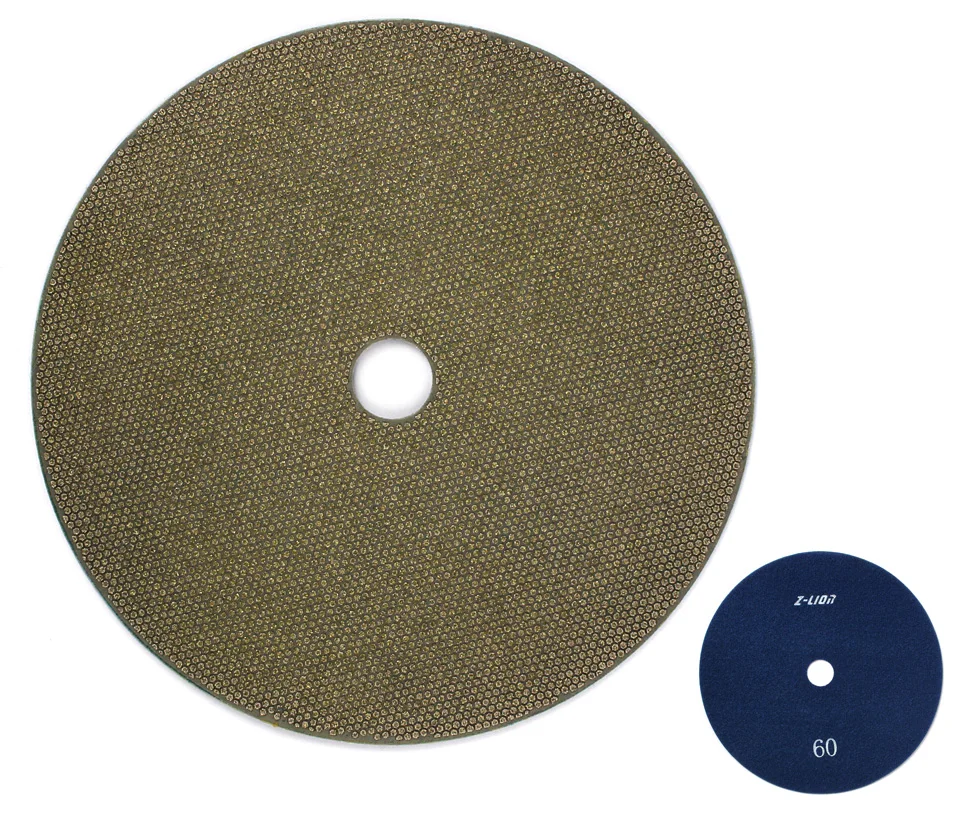 Diamond Tools 125mm Grit 200 Electroplated Diamond Polishing Pads For Marble
