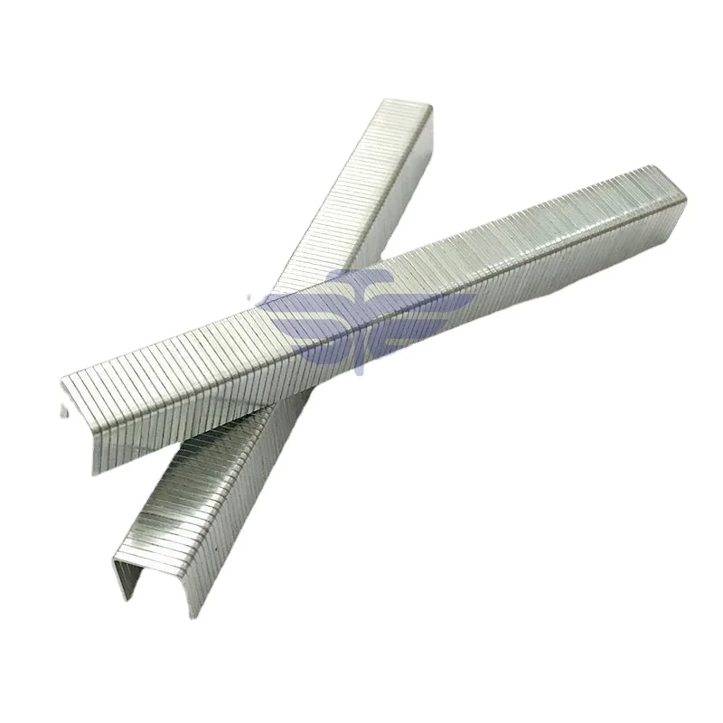 Hot selling carbon steel customized durable Galvanized Upholstery 8016 staples gun