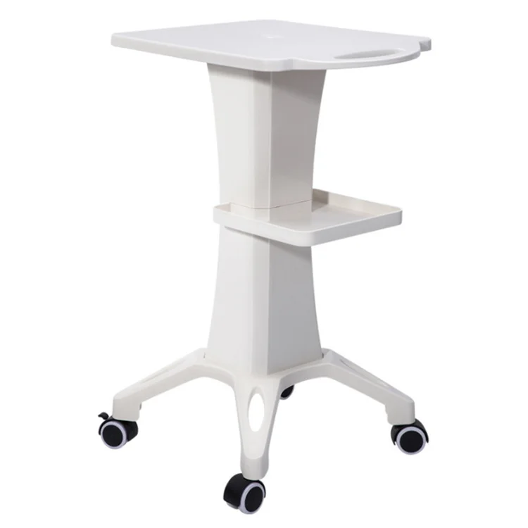 HIFU EMRF PEFACE EMS Hydra Oxygen Jet Peel Facial Beauty Instrument Trolley Stand Holder ABS Assembled Salon Spa Trolley Cart
