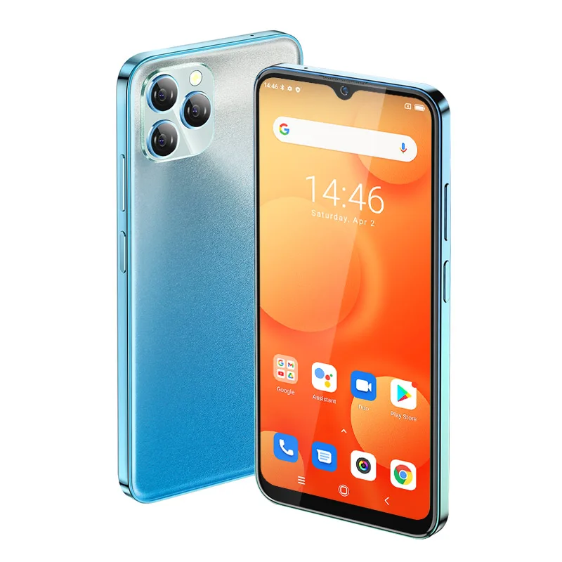 Low Price Of Brand New Android 11 Mobile Phone Unlocked Slim Android 11 Mobile Phone 6.5 Inch Hd Screen Android 11 Mobile Phone