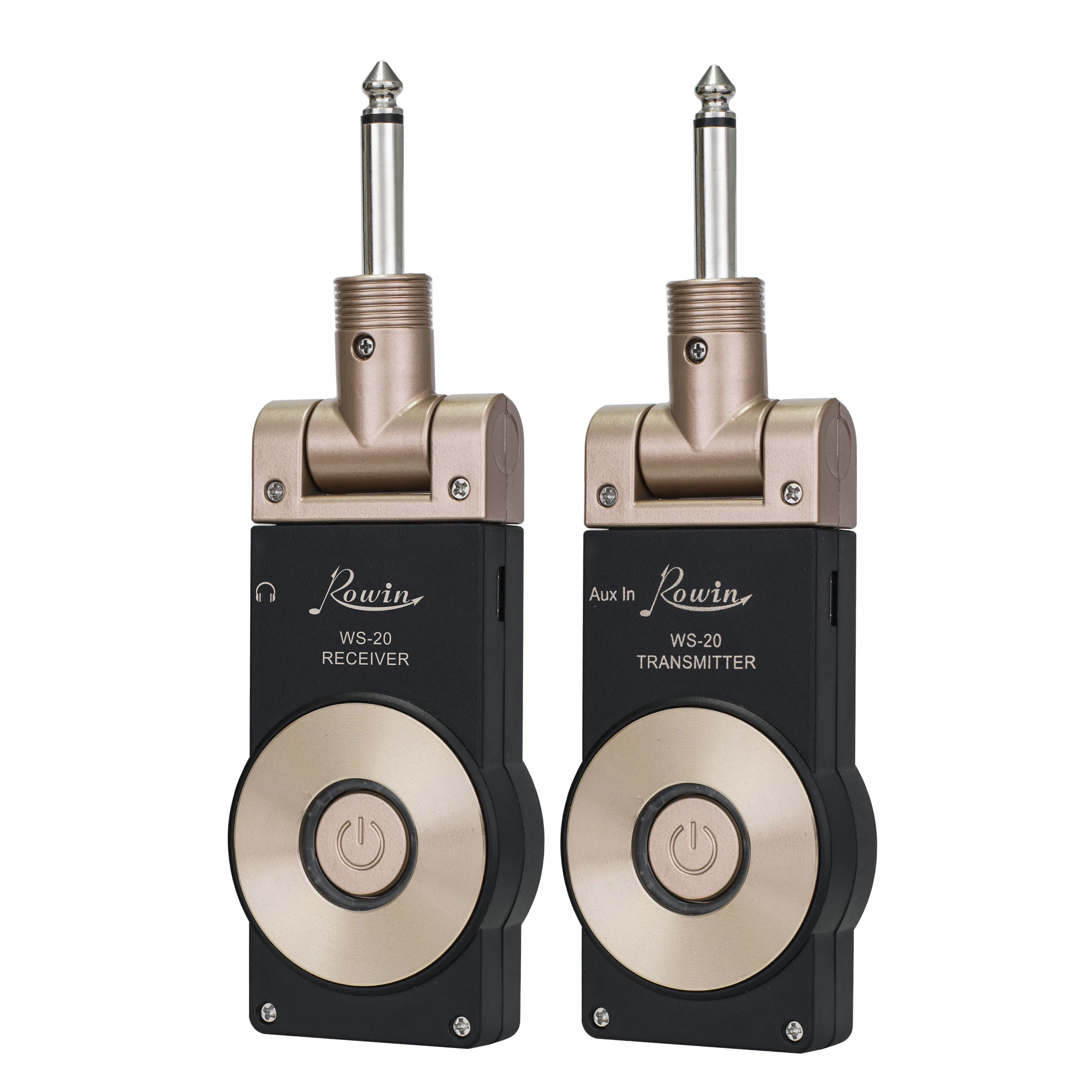 Лидер продаж беспроводная гитарная система Rowin WS-20 беспроводной передатчик и приемник для электрогитары