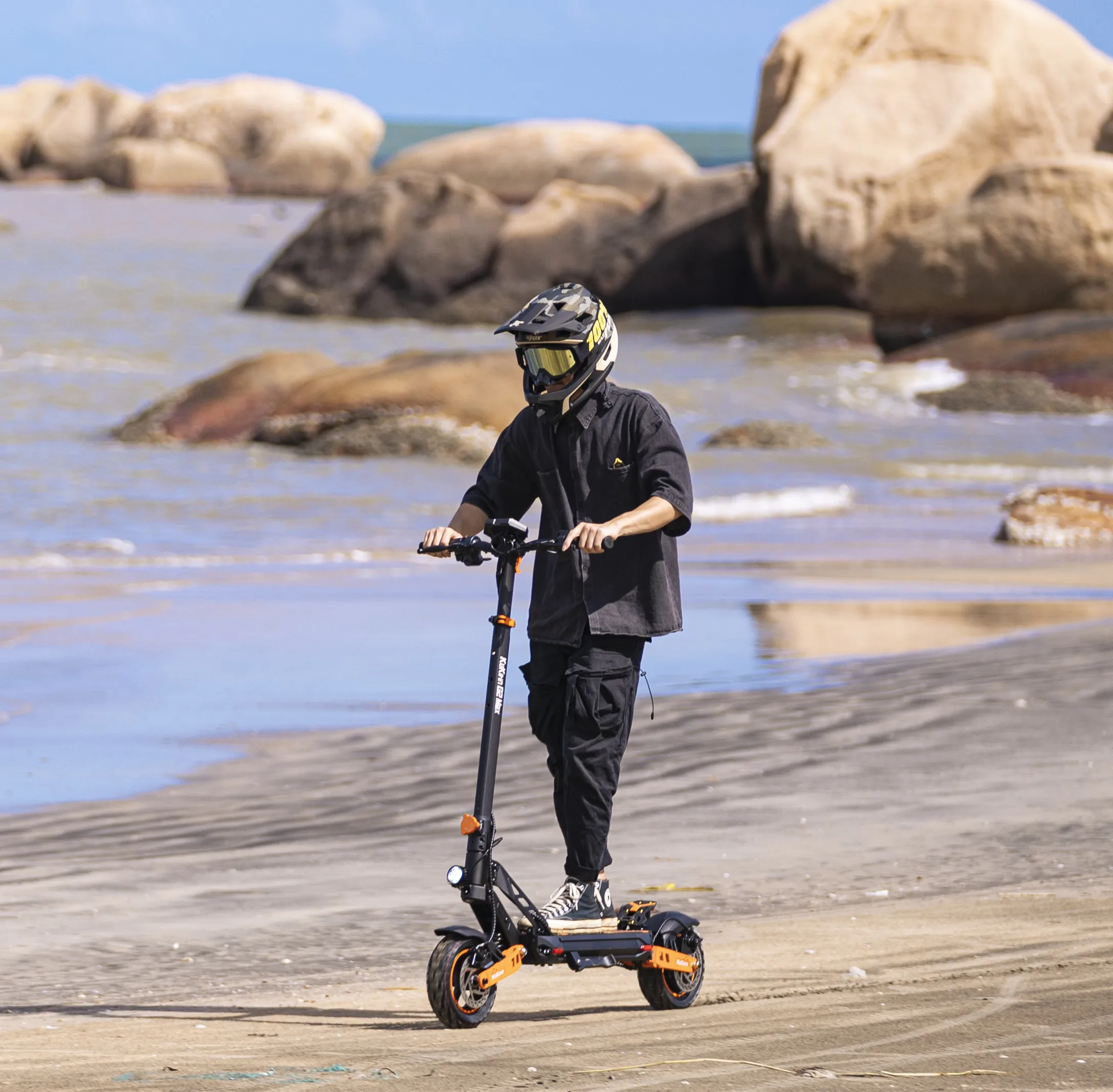 2024 electric scooter EU in stock Dropshipping Long range 20AH 80km range kukirin G2 MAX electric scooter free shipping