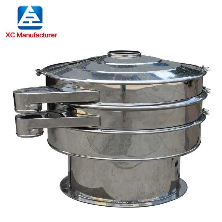 2024 xxnx hot vibrating screen fine powder sieving factory price grading rotary vibration sifter