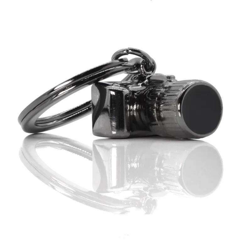 Wholesale Vintage Camera SLR Alloy Key chain Pendant Mini Camera keychain Charm Souvenir Gift For Photography Enthusiasts