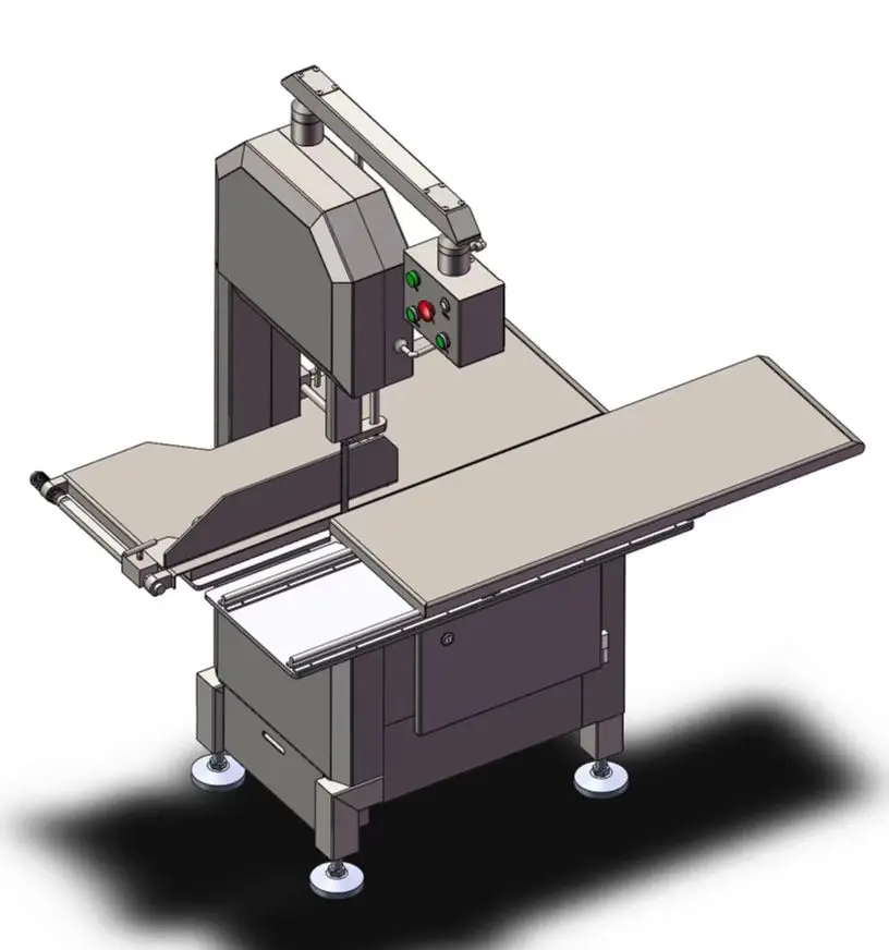 Commercial Bone Sliding Table Saw 2.2KW Power Frozen Meat Cutting Machine Meat Cutting Cutter Machine Bulk Customize
