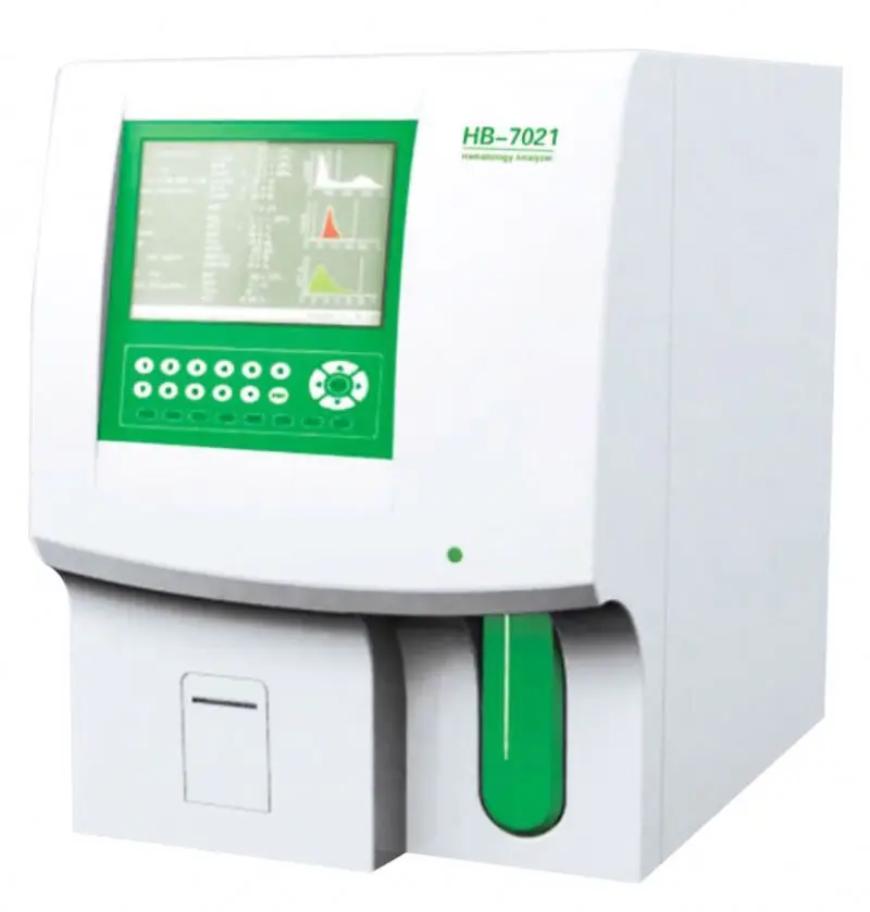 Automatic blood cell counter hematology analyzer valve mini hematology blood analyzer haematology analyzer 3parts