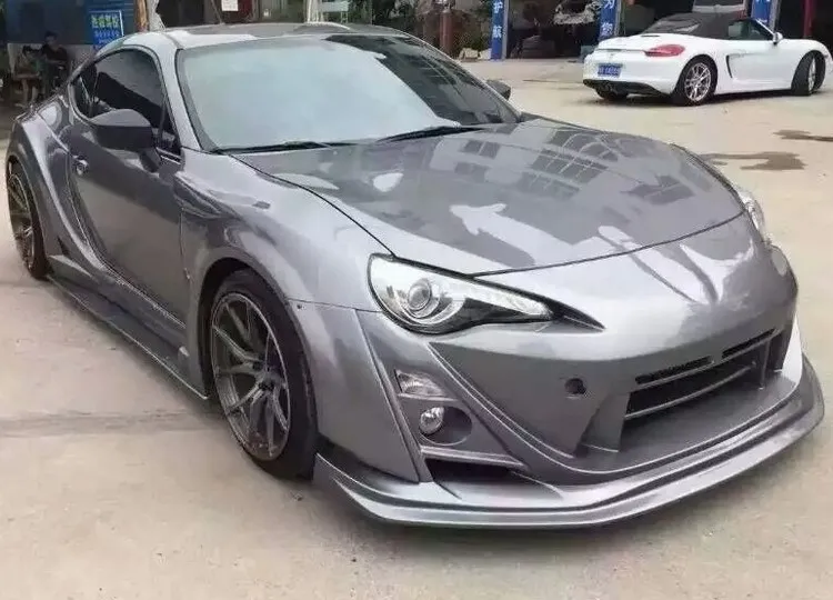 Runde Новое поступление Комплект кузова для Toyota 86 GT86 комплект с широким кузовом Subaru передний бампер задний боковые юбки брызговик