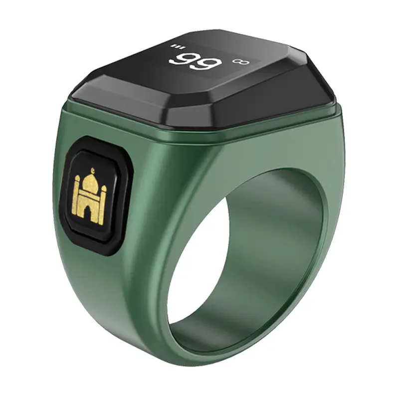 Распродажа мусульманское умное кольцо для молитв Tasbih Zikr цифровое светодиодное мусульманских