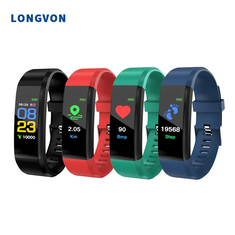 Fancy Fashion B2 Color Screen Android Heart Rate Tracker Watch Phone Band Smart Watch Bracelet
