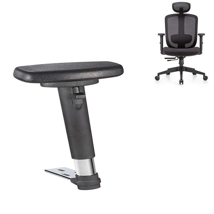 Cheaper price adjustable office chair parts 3D chair armrest accessory made from plyamide