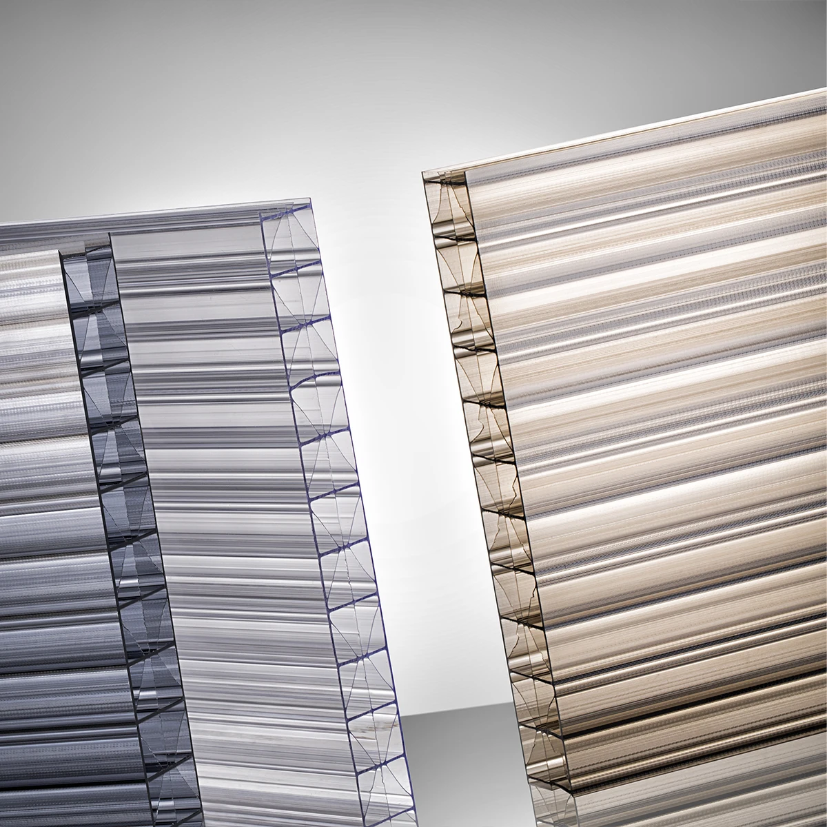 5-wall Lower PC price plastic Greenhouse polycarbonate Hollow Polycarbon Sheet for roofing