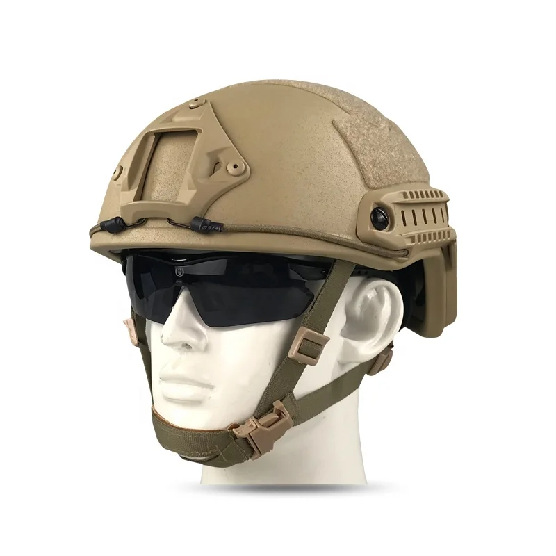 BESIEGER Four point hanging military tactical helmet equipped with safety protection ballistic helmet