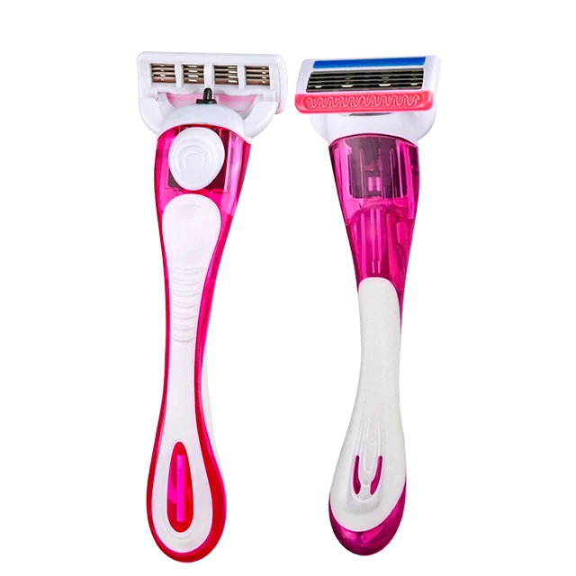 5 одноразовых безопасных мужских бритвенных лезвий, лезвия из нержавеющей стали, Женская Система бритвы