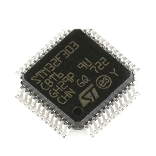 Микроконтроллеры STM32F303CBT6 IC MCU 32 бит 128 Кб FLASH 48LQFP электронные компоненты интегральные схемы STM32F303CBT6